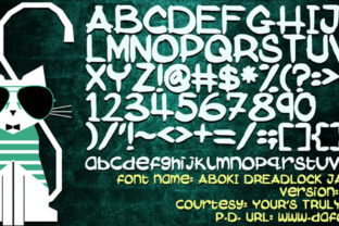 Aboki Dreadlock Jam Suya: Bold Script Fonts for Web Design