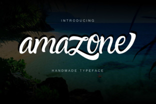 Amazone Script Typeface Review: A Handwritten Font for Brand Identity