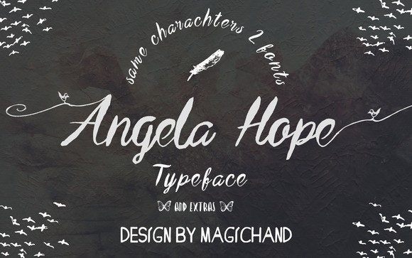 Angela Hope Typeface Review for Handmade Sellers
