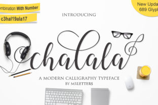 Chalala Font Review: A Modern Script for Creative Branding