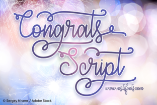 Congrats Script Font Review for Elegant Branding