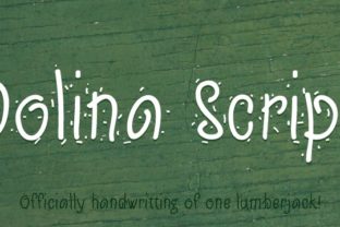 Dolina Script: A Handwritten Font Review for Crafters and Designers