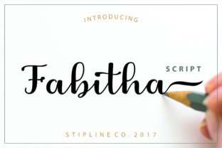 Fabitha: A Luxurious Script Handwritten Font Review