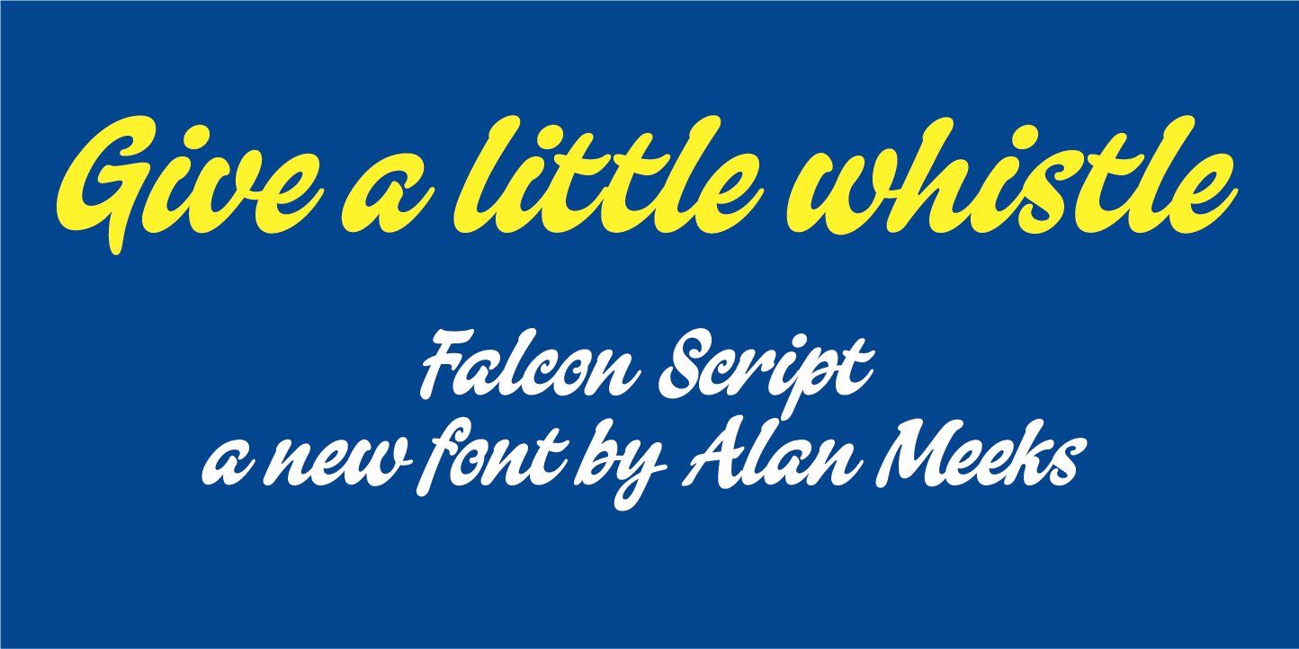 Falcon Script: The Informal Handwritten Typeface for Modern Branding