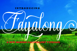 Fayalong Script: A Designer’s Review for Elegant Campaign Typography