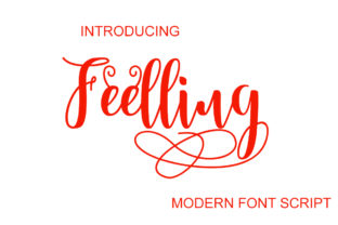 Feelling: A Romantic Script Handwritten Font for Editorial Design