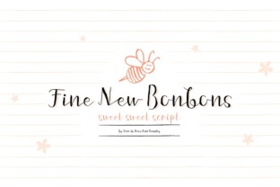 Fine New Bonbons Font for Editorial Design and Branding