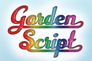 Garden Script Typeface for Handmade Branding