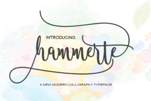 Hammerte Font: A Stylish Script for Modern Web Design