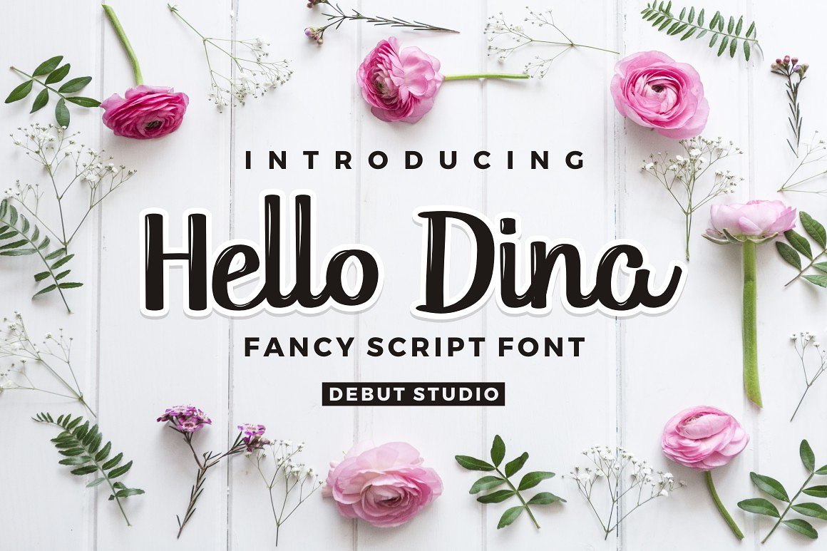 Hello Dina: A Script Font for Thoughtful Editorial Design