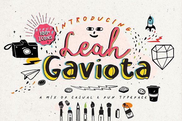 Leah Gaviota Script: The Perfect Handwritten Font for Handmade Brands