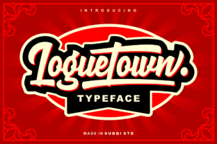 Loguetown Bold Script Typeface for Web Design