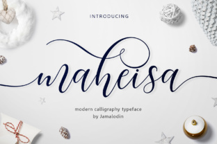 Maheisa Font: A Modern Script for Creative Branding Projects