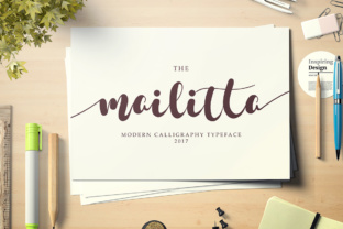 Mailitta Typeface: Elevating Brand Identity with Modern Script Fonts