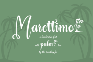 Marettimo Font: A Laid-Back Script with Island-Chic Appeal