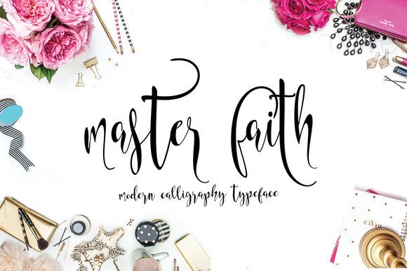 Master Faith: The Handwritten Script Font for Elegant Crafts