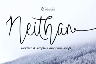 Neithan Font: A Modern Script for Timeless Branding