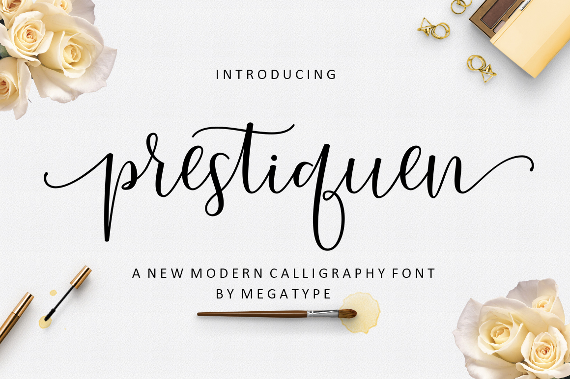 Prestiquen Script: Elevate Your Brand Identity