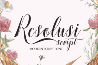 Resolusi Script: Elevating Small Business Brand Identity
