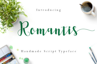 Romantis Font: A Script with Authentic Vibe for Creative Makers