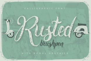 Rusted Brushpen: Free Download for Grunge Design