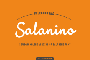 Salanino Mono: A Playful Handwritten Font for Editorial Design