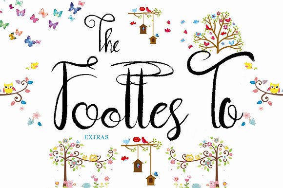 The Foottes to: Elegant Script Handwritten Font Review